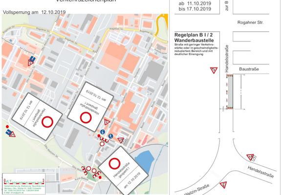 Wegen Bauarbeiten kommt es in der Gartenstadt, in Görries und in der Werdervorstadt zu Verkehrseinschränkungen
