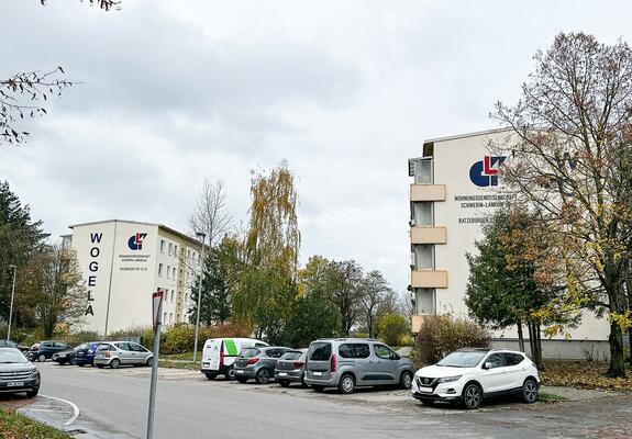 Im Laufe des Jahres hat die Wohnungsgenossenschaft Schwerin-Lankow viel in den Bestand investiert.