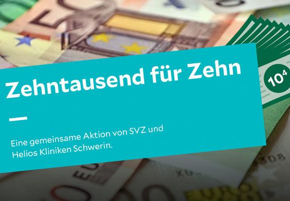 Mit der Aktion zeigen die Helios Kliniken und die SVZ ihre Verantwortung für die Region