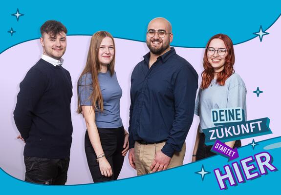 Mit der Kampagne "Deine Zukunft startet hier! #schwerinlove" wirbt die Wirtschaftsförderung der Landeshauptstadt gezielt für den Bildungsstandort Schwerin, insbesondere für den Ausbildungsstandort.