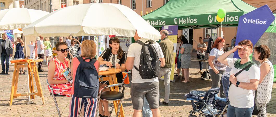 Der zweite Jobaktionstag findet am 24. August statt. 30 Unternehmen präsentieren sich dabei auf dem Alten Garten.