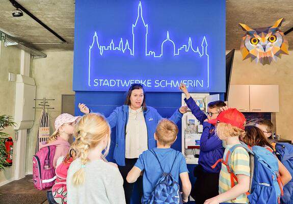 Die Stadtwerke Schwerin sind wieder dabei bei der 8. Nacht des Wissens, Foto:  Stadtwerke Schwerin