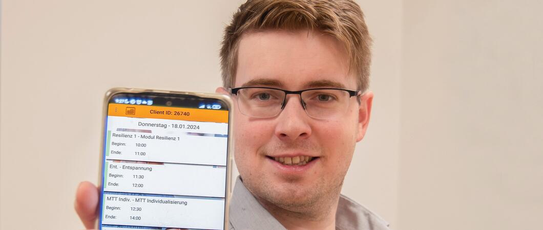 Rickert Ketels, Bereichsleiter des Patientenservice