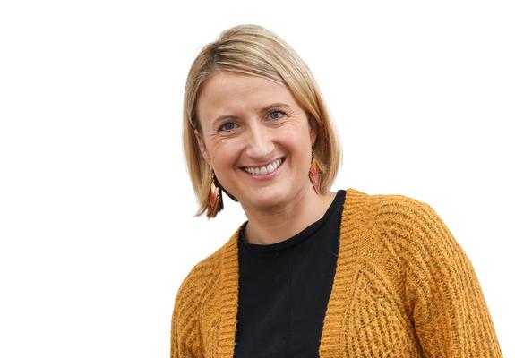 hauspost-Redaktionsleiterin Janine Pleger