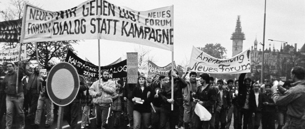 Die Friedliche Revolution 1989 in Schwerin