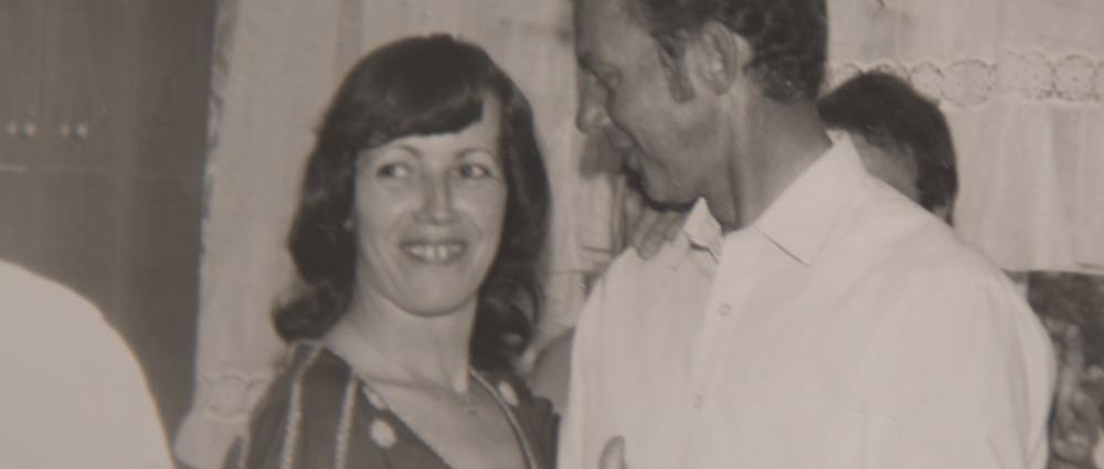 In der Lankower Wohnung feierten Alrun und Alfred Parbs Silberhochzeit
