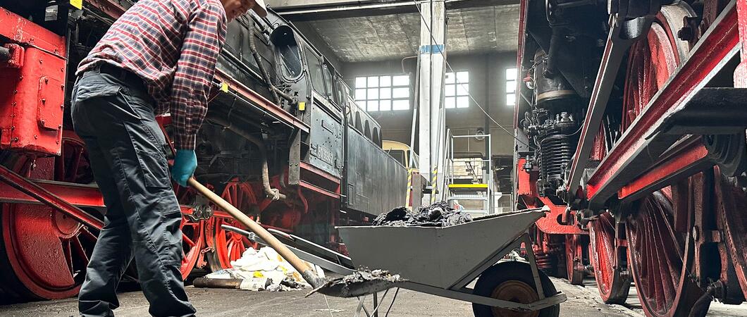 Eisenbahnmuseum lädt am 25. November zu einem Benefizmarkt ein.