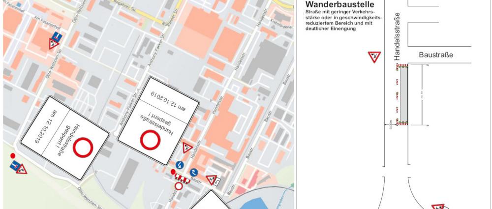 Wegen Bauarbeiten kommt es in der Gartenstadt, in Görries und in der Werdervorstadt zu Verkehrseinschränkungen