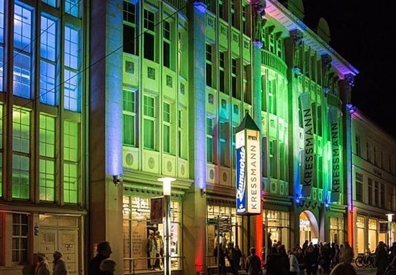 Die Schweriner Lichternacht Ende Oktober 2019 – ein echtes High-„Light”