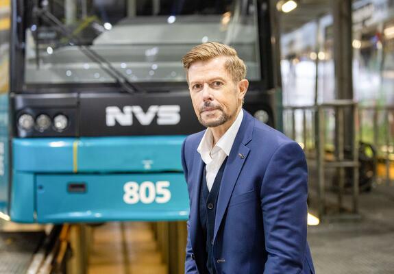 Thomas Schlüter ist seit dem 1. Oktober neuer Geschäftsführer des NVS. Der studierte Betriebswirt kommt von der Nahverkehrsgesellschaft Jerichower Land aus Burg in Sachsen-Anhalt.