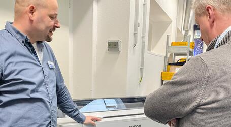 An einem Dienstagmorgen Ende Februar öffneten sich die Türen des Scan-, Druck- und Kuvertierzentrums der SIS|KSM.