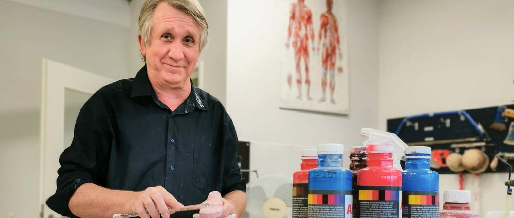 Orthopädietechnik-Meister Holger Kellinghusen denkt nicht an Ruhestand
