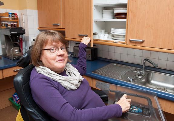 Annett Ebert und ihre Mitbewohner des Hauses Timon freuen sich immer wieder auf Absolventen der Freiwilligendienste