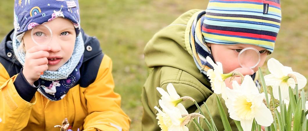 Wer die Kita betritt, bemerkt direkt das gute Raumklima – kein Wunder, denn die natürliche Bauweise mit Holz und Lehm wirkt förderlich. Der erste Eindruck setzt sich auch im pädagogischen Konzept der Kita „Löwenzahn“ fort.