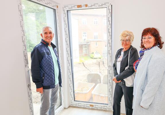 DIm Herbst wird die altersgerechte AWO-Wohnanlage in der Wittenburger Straße fertig