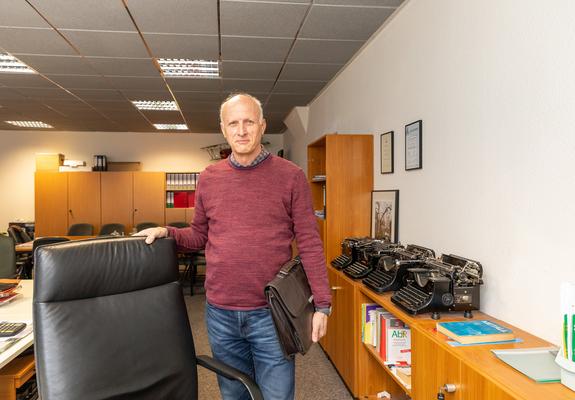 Betriebsleiter Holger Walz verabschiedet sich in den Ruhestand. Zuhause herumsitzen ist für ihn jedoch keine Option.