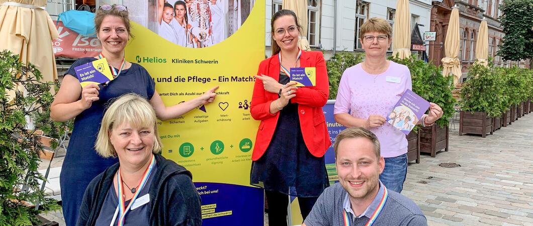 Die Helios Kliniken Schwerin gehen für die Suche nach Auszubildenden auch andere Wege, Foto: Helios