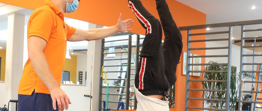 Erfolg der Rückentherapie bei Youssef Serag Alden.