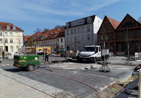 Bald kann es  auf dem Schlachtermarkt wieder Märkte und Volksfeste geben