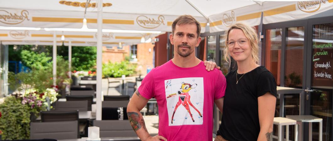 Christian und Marie-Kristin Messe haben sich mit der Übernahme des Altstdtbrauhauses einen Traum erfüllt, Foto: maxpress