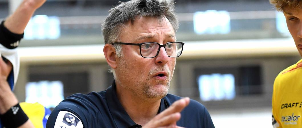 Trainer Arek Blacha möchte den Sieg im Derby gegen Stralsund, Foto: Dietmar Albrecht