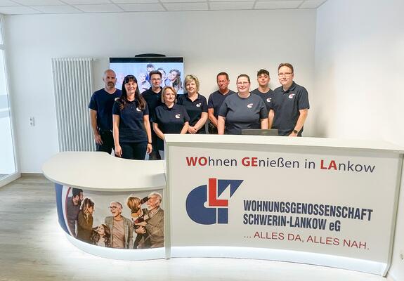 Die Wohnungsgenossenschaft Schwerin-Lankow ist nun in der Rahlstedter Straße 27 ansässig