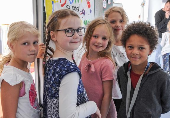 Kunstwerke im Hort Heine-Kids