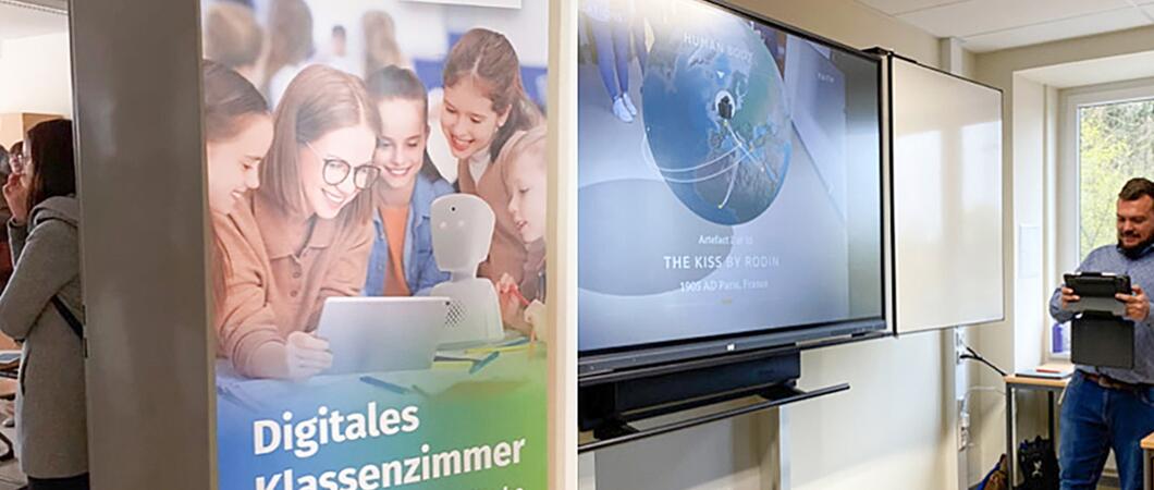 Mit dem „Schulcampus am Turm“ hat die SIS/KSM ein nagelneues Bildungszentrum komplett digital ausgestattet.