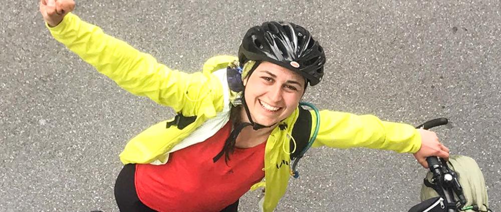 Sie ist zufrieden mit sich und der Welt. Rund 1400 Kilometer legte Antonia Keidel, Psychologin aus der Carl-Friedrich-Flemming-Klinik, Anfang Juni mit dem Rad zurück – von Schwerin nach Lausanne in der Schweiz.