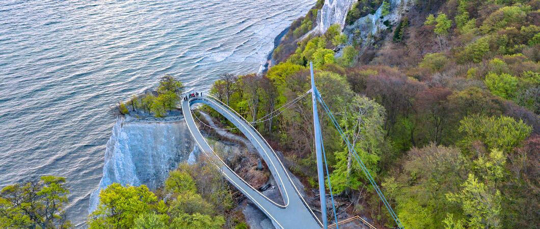 Der Ingenieurpreis M-V geht in seiner 10. Ausgabe an das Ingenieur-Büro Höhne aus Bergen für die Planungsarbeiten am Skywalk Königsstuhl.