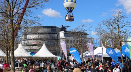 Zahlreiche Gäste informierten sich am Stand des SDS und bei den anderen beteiligten Unternehmen