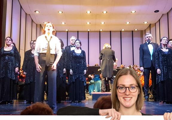 Redaktionsleiterin Marie-Luisa Lembcke war im Mecklenburgischen Staatstheater