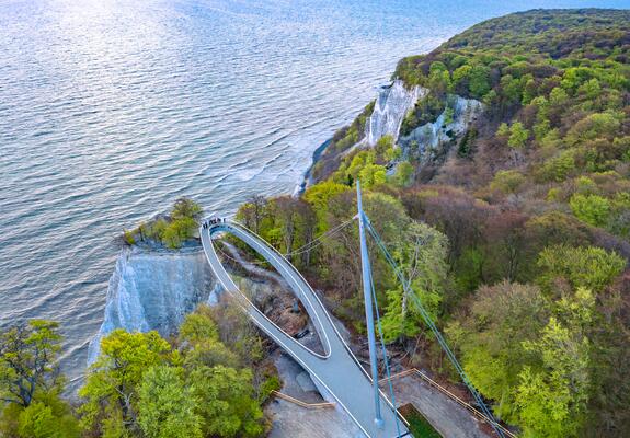 Der Ingenieurpreis M-V geht in seiner 10. Ausgabe an das Ingenieur-Büro Höhne aus Bergen für die Planungsarbeiten am Skywalk Königsstuhl.