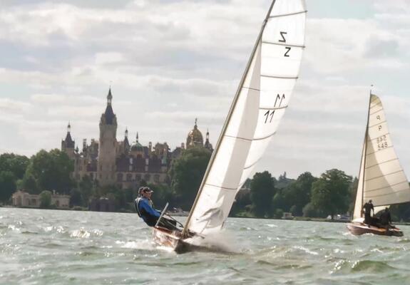 Schwerin ist Segelstadt.
