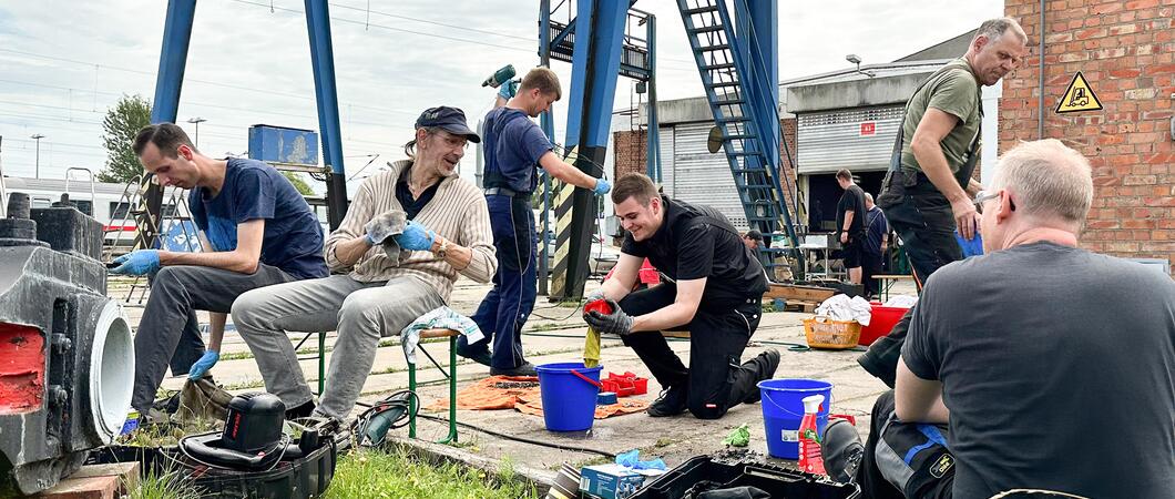 32 Jahre Arbeit stecken im Eisenbahnmuseum, Foto: maxpress