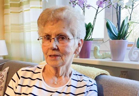 Elisabeth Staschik wohnt sein 60 Jahren in einer Wohnung der WGS, Fotos: WGS