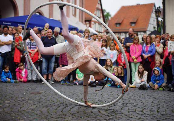 Straßenkultur MV begeistert in der Schweriner Innenstadt beim verkaufsoffenen Sonntag am 1. Oktober, Fotos: Küstenkultur GbR, LHS