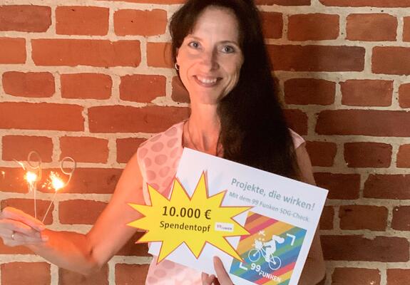 Die Sparkasse stellt ab sofort einen 10.000 Euro Spendentopf auf der digitalen Crowdfunding-Plattform 99 Funken bereit, Foto: SPK/Toschka
