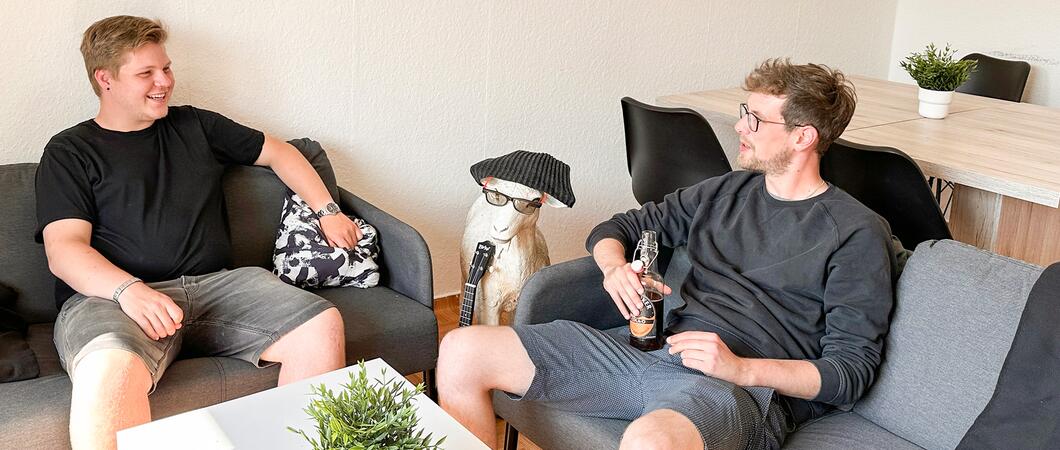 Einfach einziehen, ohne Möbel mitzubringen, kein Internet anmelden: Bei der WGS ist das „Wohnen auf Zeit“ problemlos möglich, Foto: WGS