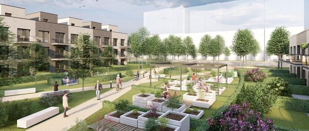Der Stadtteil Neu Zippendorf soll in den kommenden zehn Jahren modellhaft zu einem Zukunftsquartier umgebaut werden, in dessen Zentrum ein wiederbelebter Berliner Platz steht.