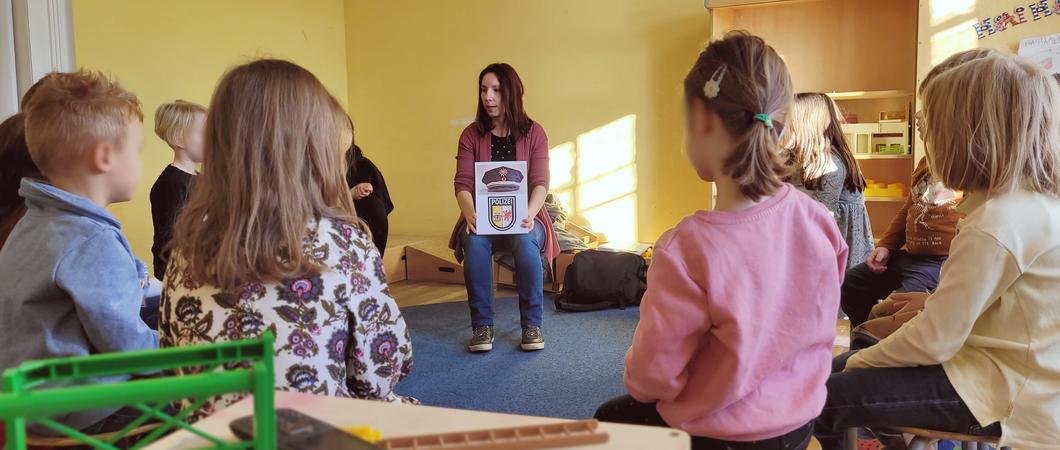 Weit mehr als die Hälfte der Vorschulkinder haben in den letzten Tagen und Wochen den zweiten Teil des Kindergarten-Cop Projektes aktiv miterlebt.