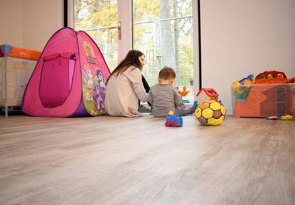 Erzieherin Lydia Possehl wollte unbedingt zur AWO und betreut in der neuen Einrichtung Kinder von null bis zehn Jahren