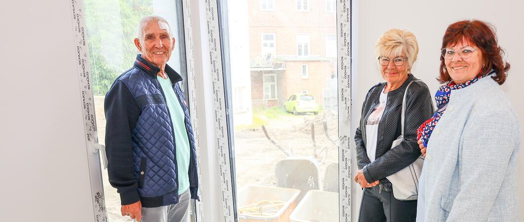 DIm Herbst wird die altersgerechte AWO-Wohnanlage in der Wittenburger Straße fertig