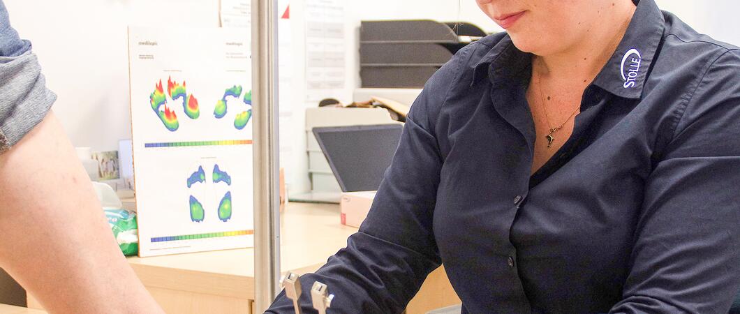 Mit den passenden Einlagen lässt sich viel gegen den diabetischen Fuß unternehmen.