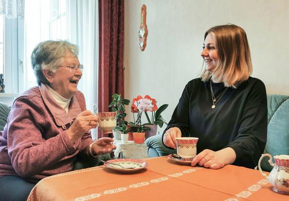 „Sie können sich nicht vorstellen, wie schön es war, in diese Wohnung zu kommen!“, schwelgt die 85-Jährige in positiven Erinnerungen an den Dezember 1962.
