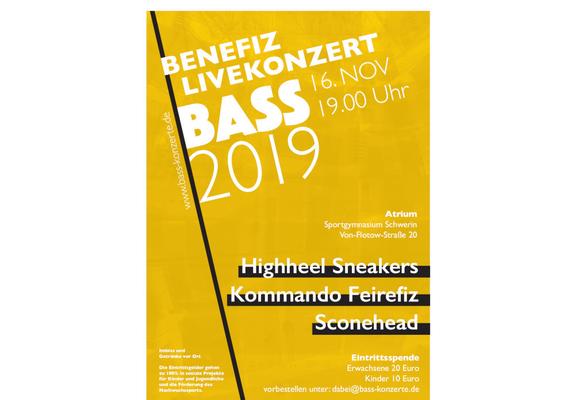 Tolle Bands hören und dabei Gutes tun - das geht am 16. November beim Benefiz-Konzert BASS 2019