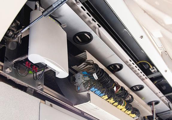 Seit mittlerweile mehr als einem Jahr ist in allen 30 Straßenbahnen und 40 Bussen WLAN kostenfrei zugänglich.