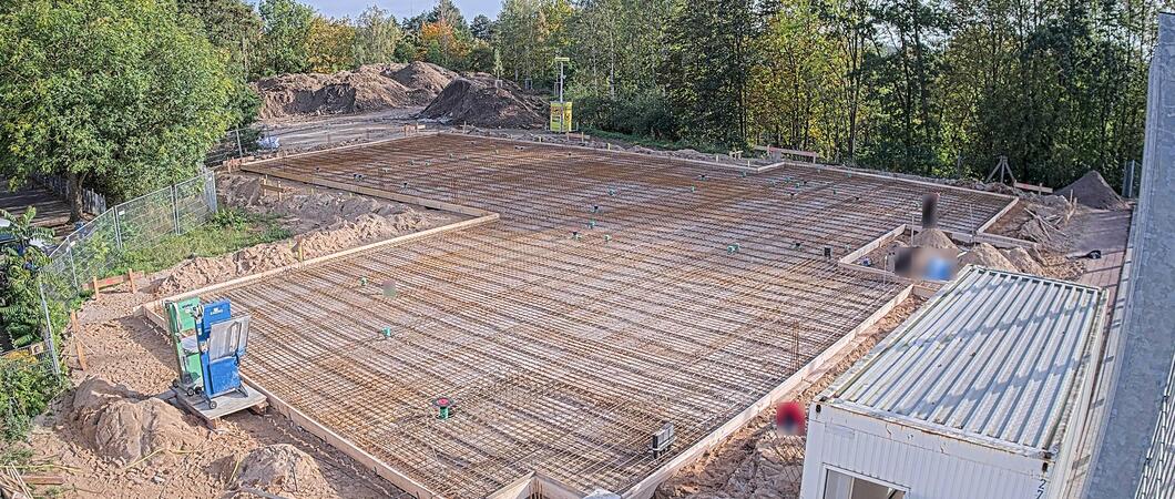 Baustellenkameras liefern online einsehbare Bilder von ausgewählten Schweriner Baustellen.