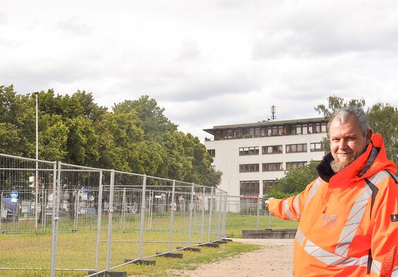 Baustelle an der Werderstraße ist passé und ein Mischwasserhauptsammler nun saniert.