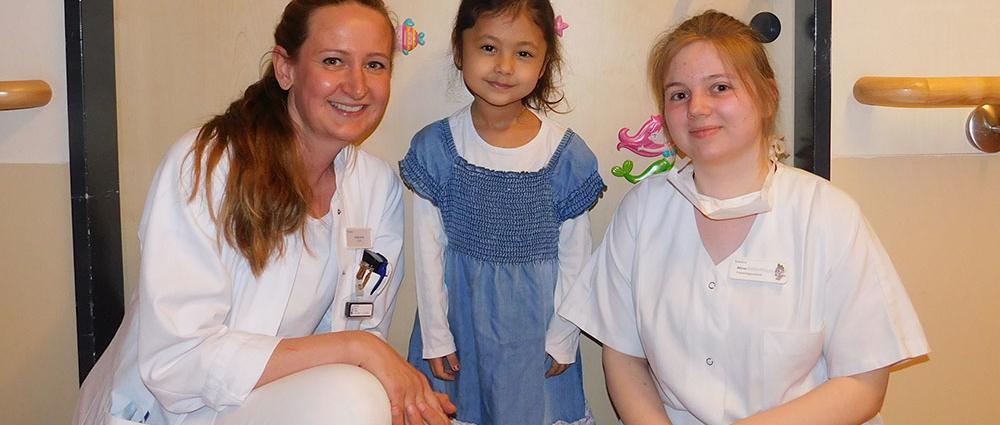 Anika Ertel (li.)und Alina (re.) wird Dunya sehr fehlen